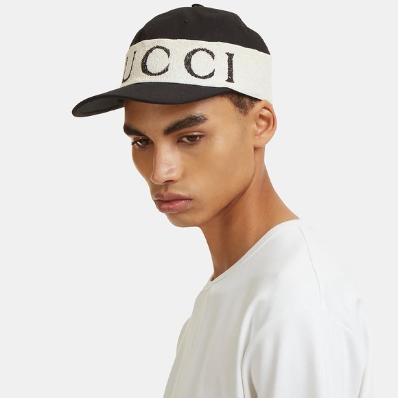 NWT Authentic Gucci Gabardine Rub Baseball Hat - Picture 7 of 13